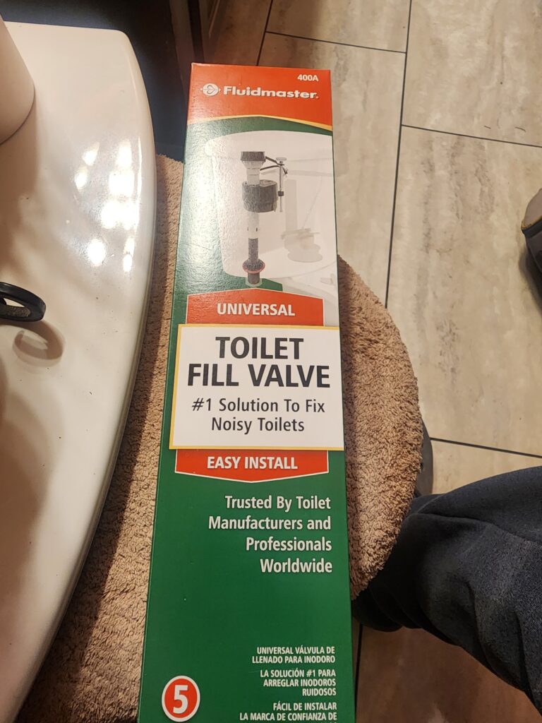 Toilet Fill Valve Replacement in Lebanon — continuous running toilet fix
